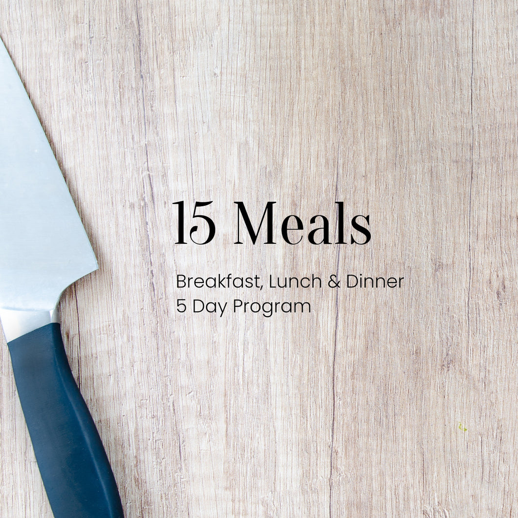 15 Meal Program